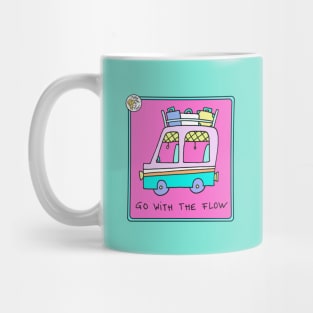 Vintage Van! Go with the flow! Mug